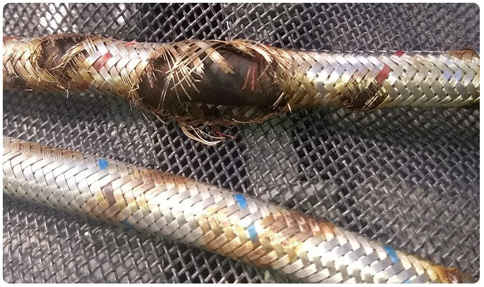 Corroded Hose